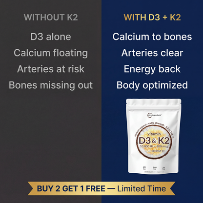 ❤️Vitamin D3 + K2 Softgels
